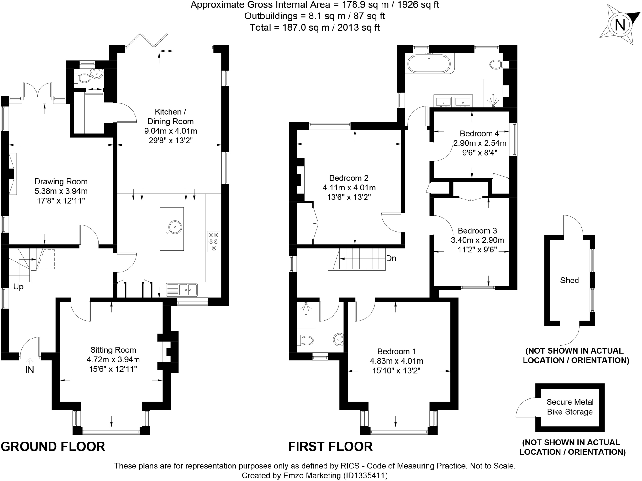 St Cross, Winchester floorplan