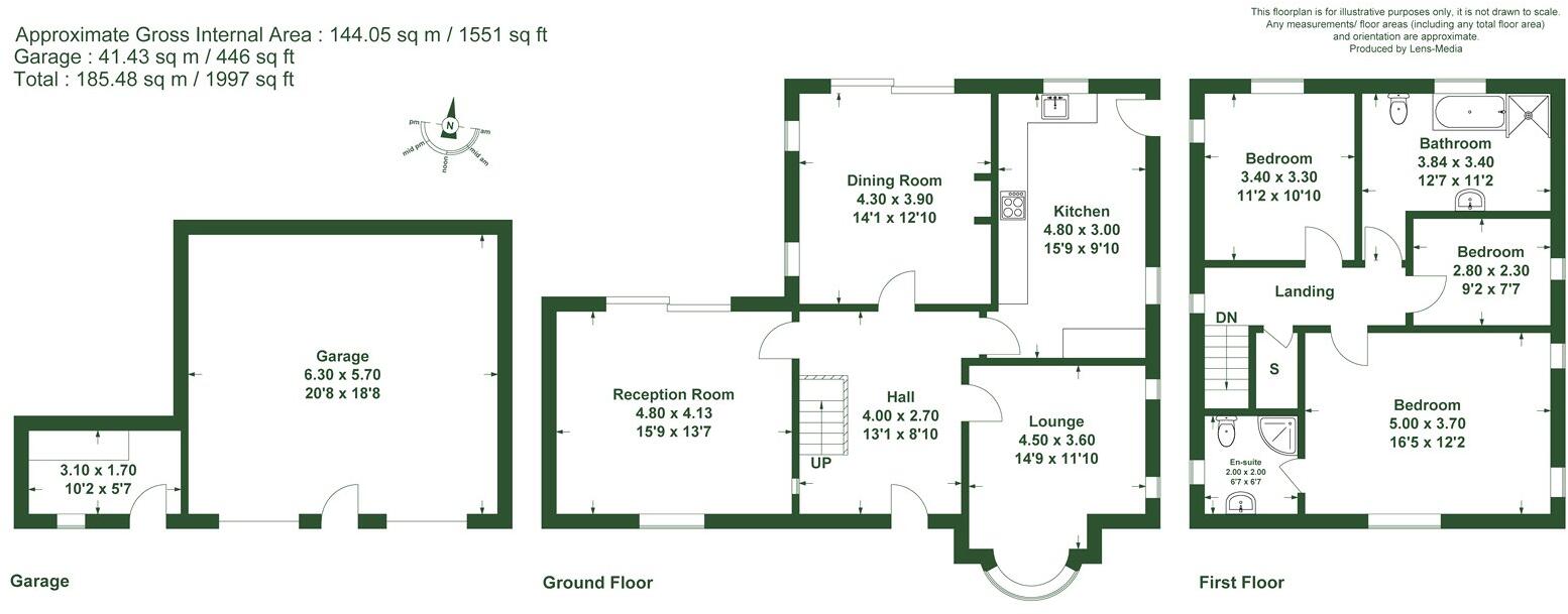 Lightfoot Green Lane, Lightfoot Green, Preston, Lancashire floorplan