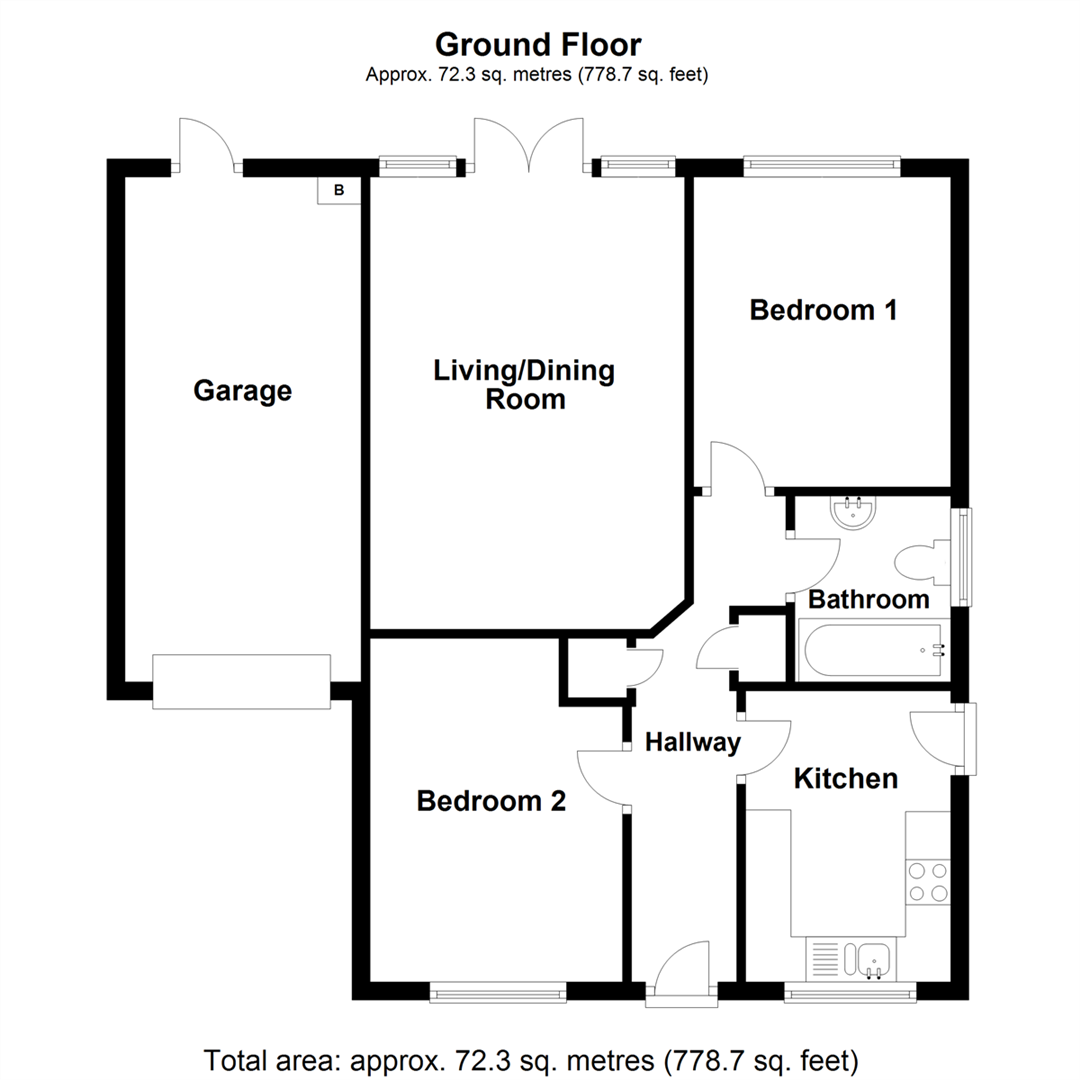Mumby Meadows, Mumby, Alford floorplan