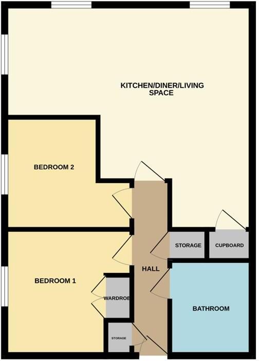 The Pollards, Bourne floorplan