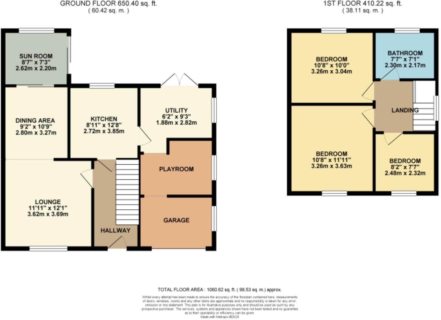 Parkfield Drive, Frodsham, WA6 floorplan