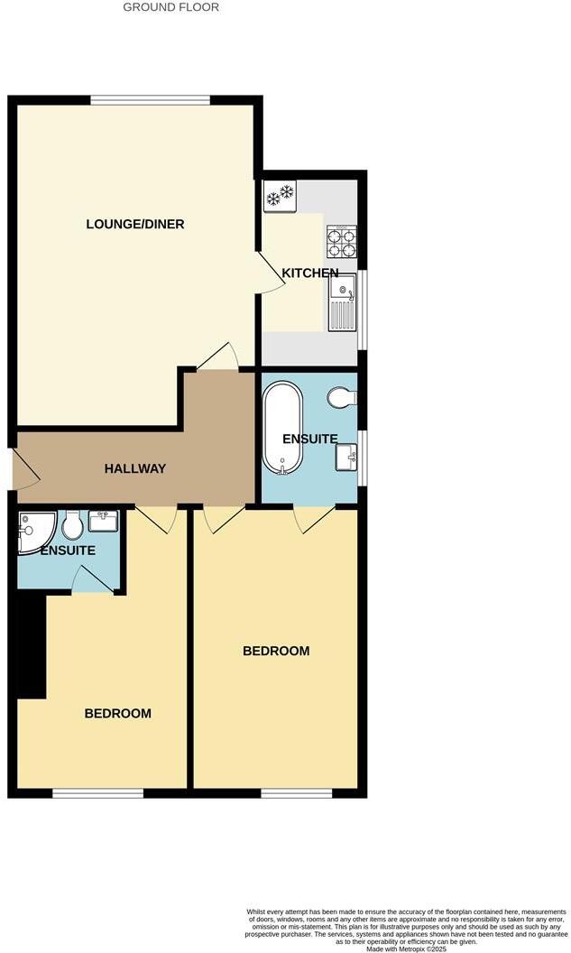 St. Johns Road, Buxton floorplan