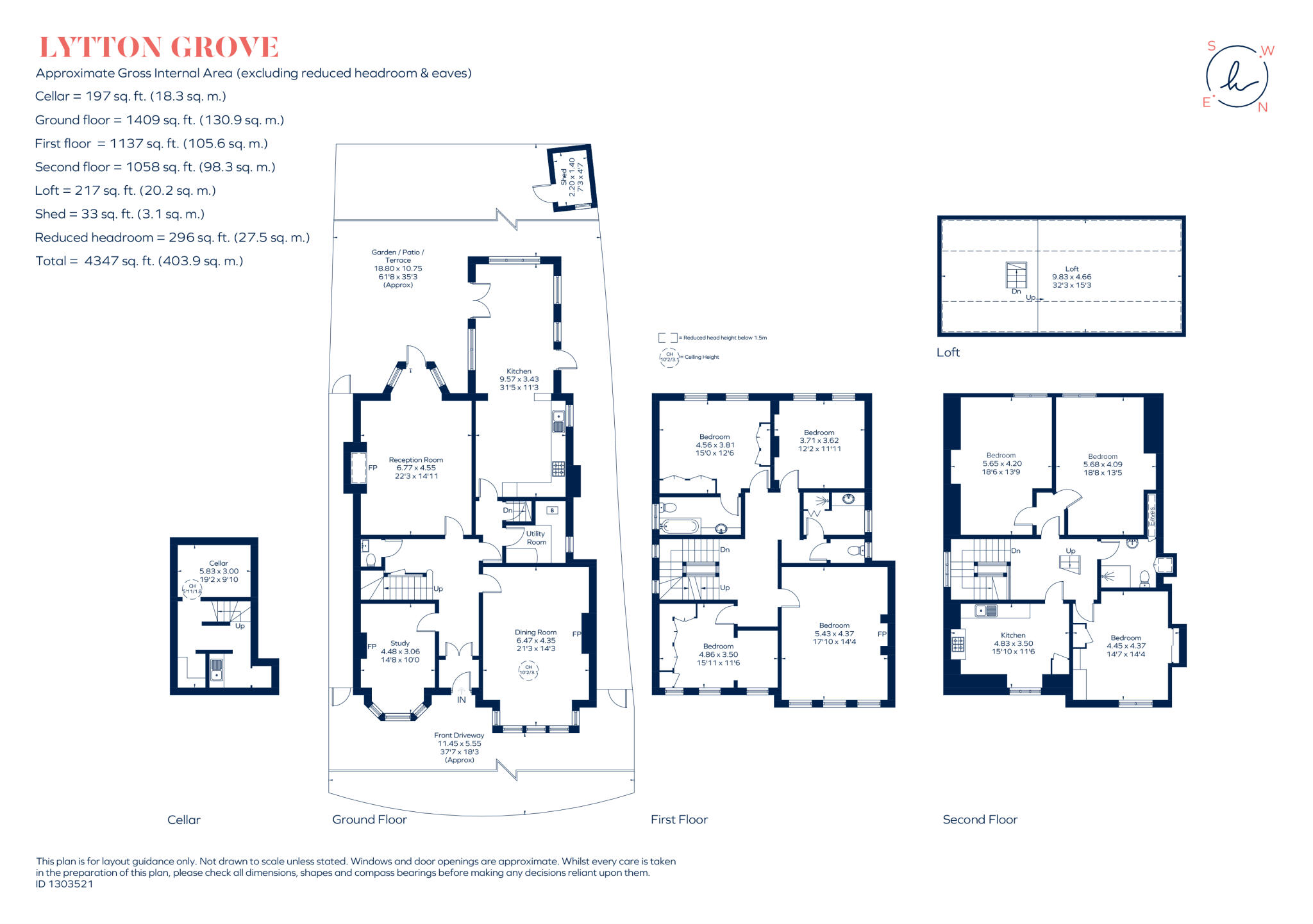 Lytton Grove, London, SW15 floorplan