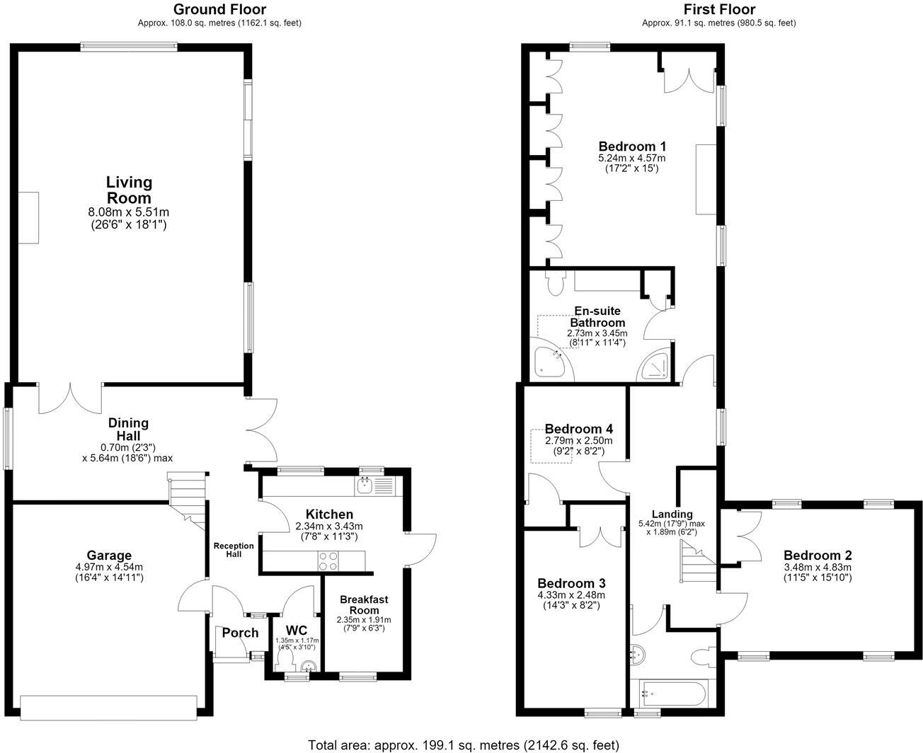 15, Mill Lane, Broom, Nr. Alcester floorplan