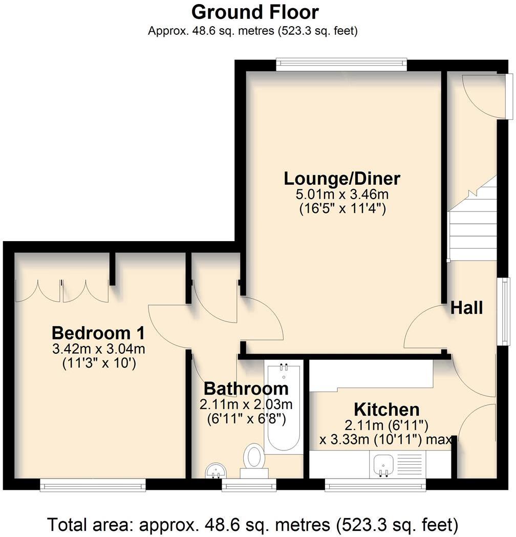 Seggs Lane, Alcester floorplan