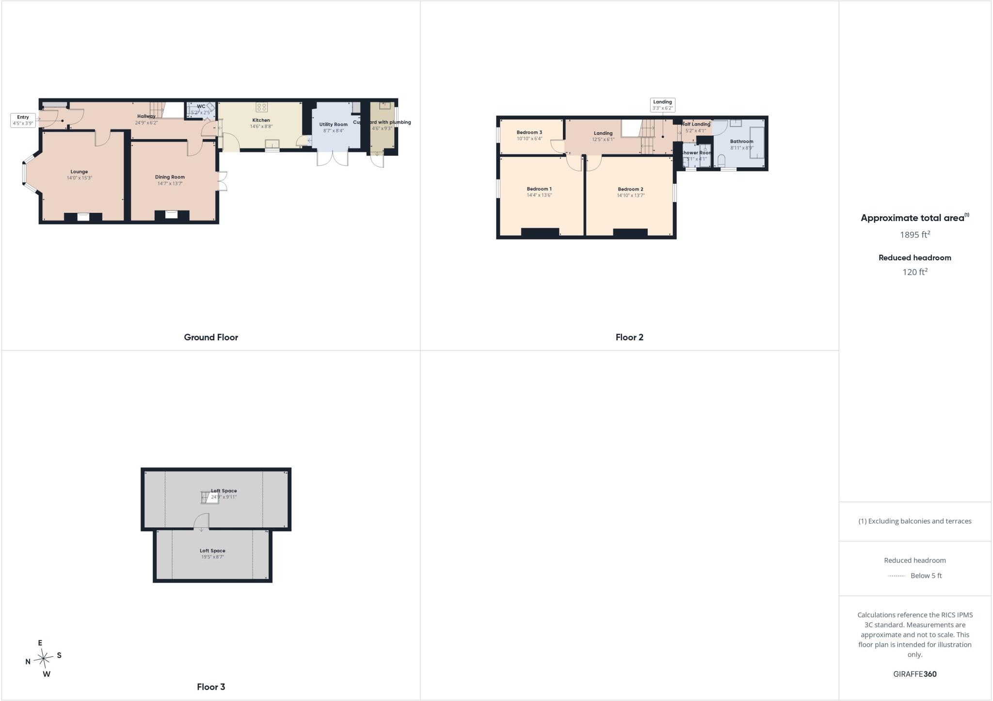Albert Road, Jarrow, Tyne and Wear, NE32 floorplan