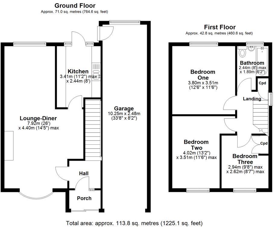 Ardgay Drive, Hednesford floorplan