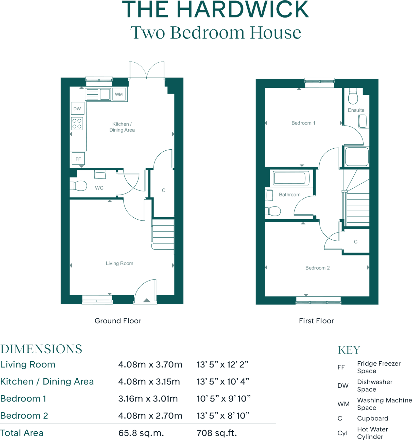 Leaf Living at Martello Lakes, Hythe, CT21 floorplan