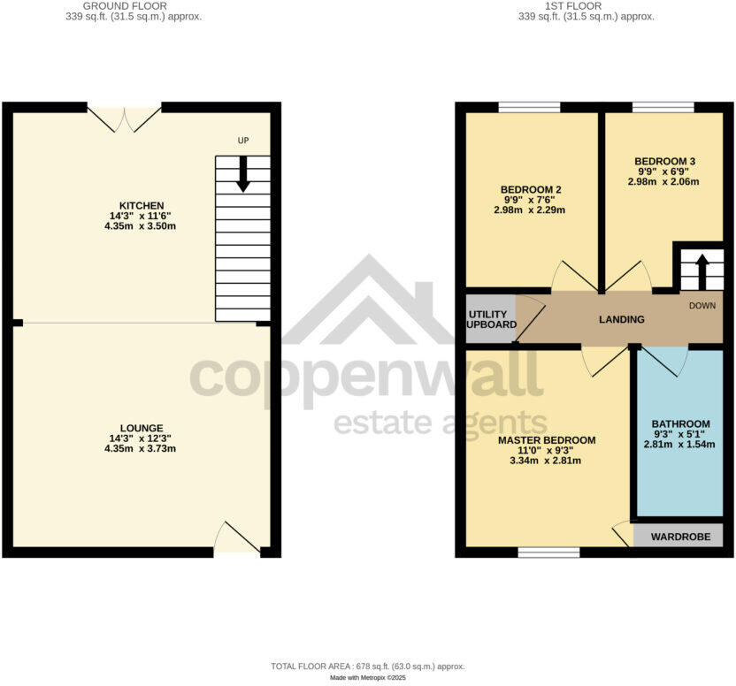 Riley Street, Bacup, Rossendale floorplan