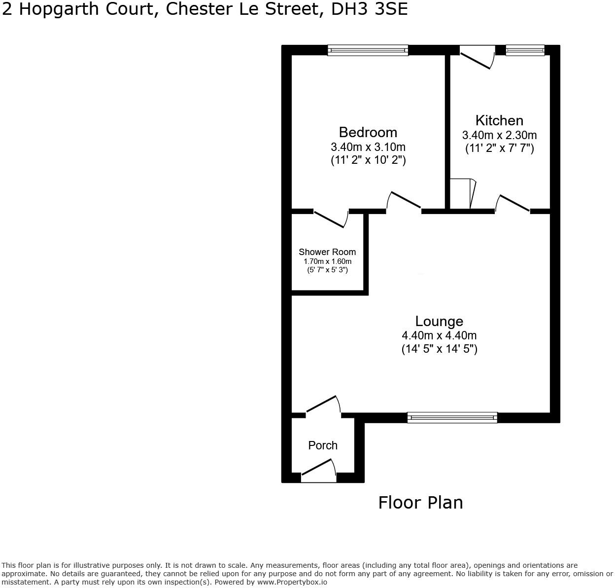 1 Hopgarth Court floorplan