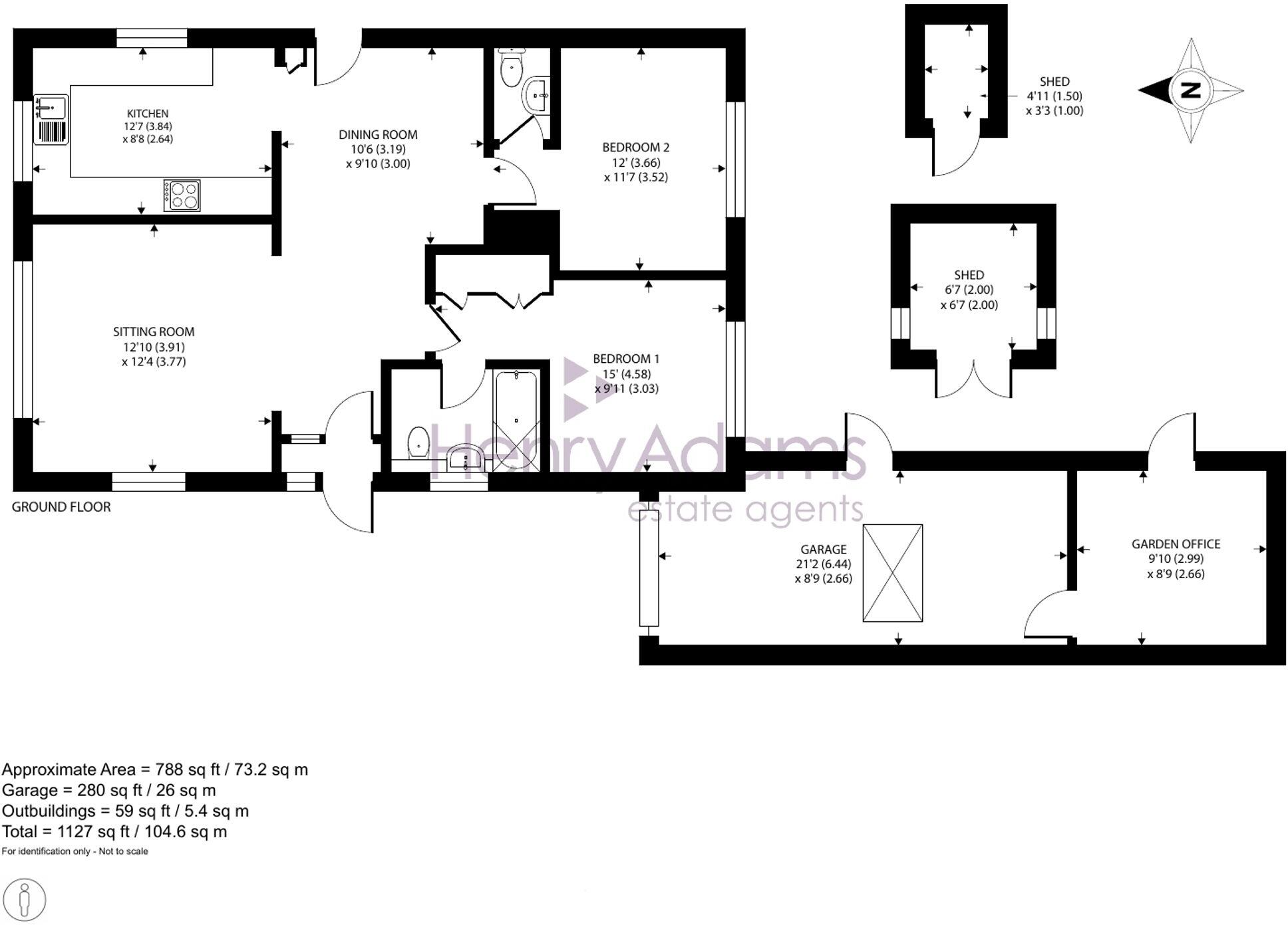 Grayswood Avenue, Bracklesham Bay, PO20 floorplan