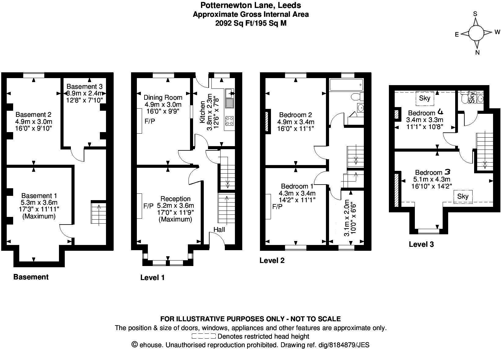 Potternewton Lane, Chapel Allerton, Leeds, LS7 floorplan