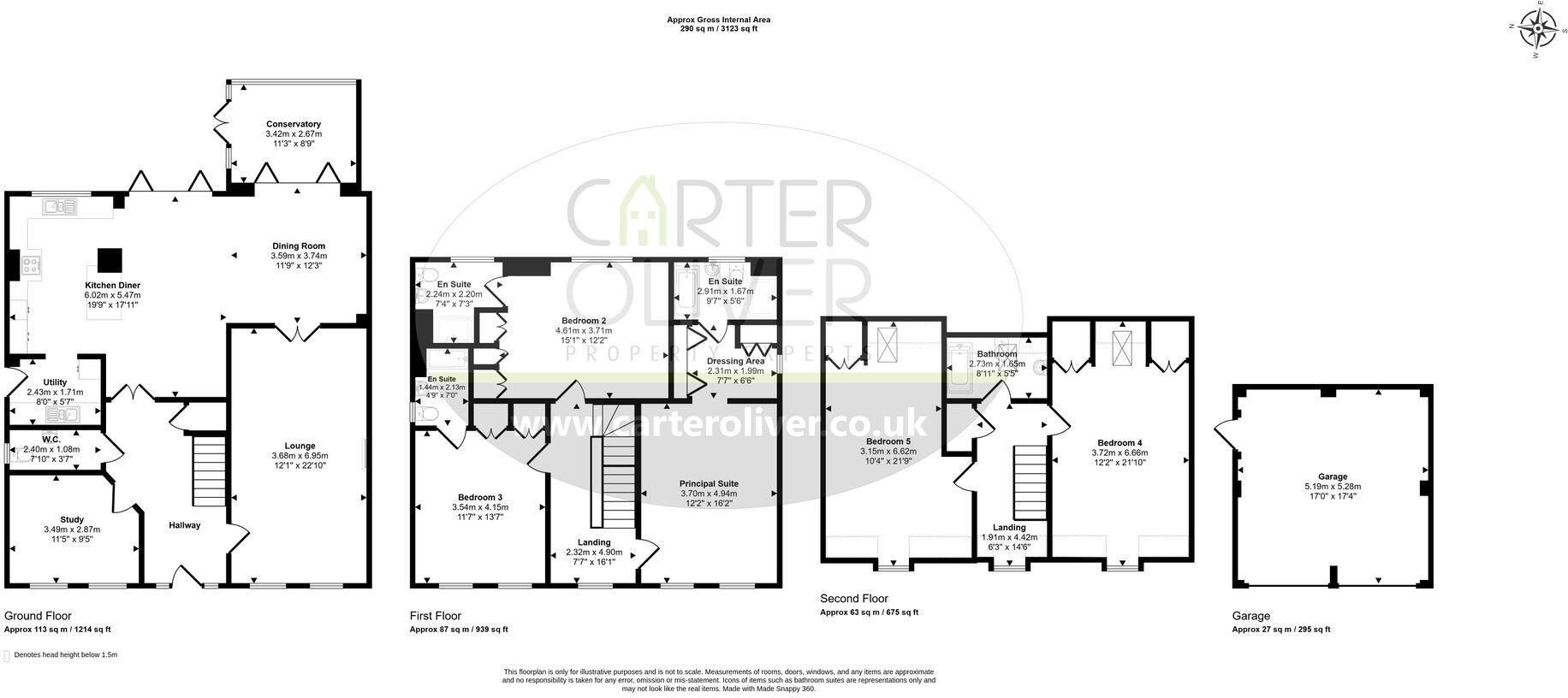 Short Fishers Walk, Rugby, CV23 floorplan