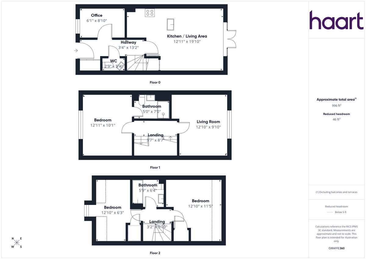 Cicero Crescent, Milton Keynes floorplan