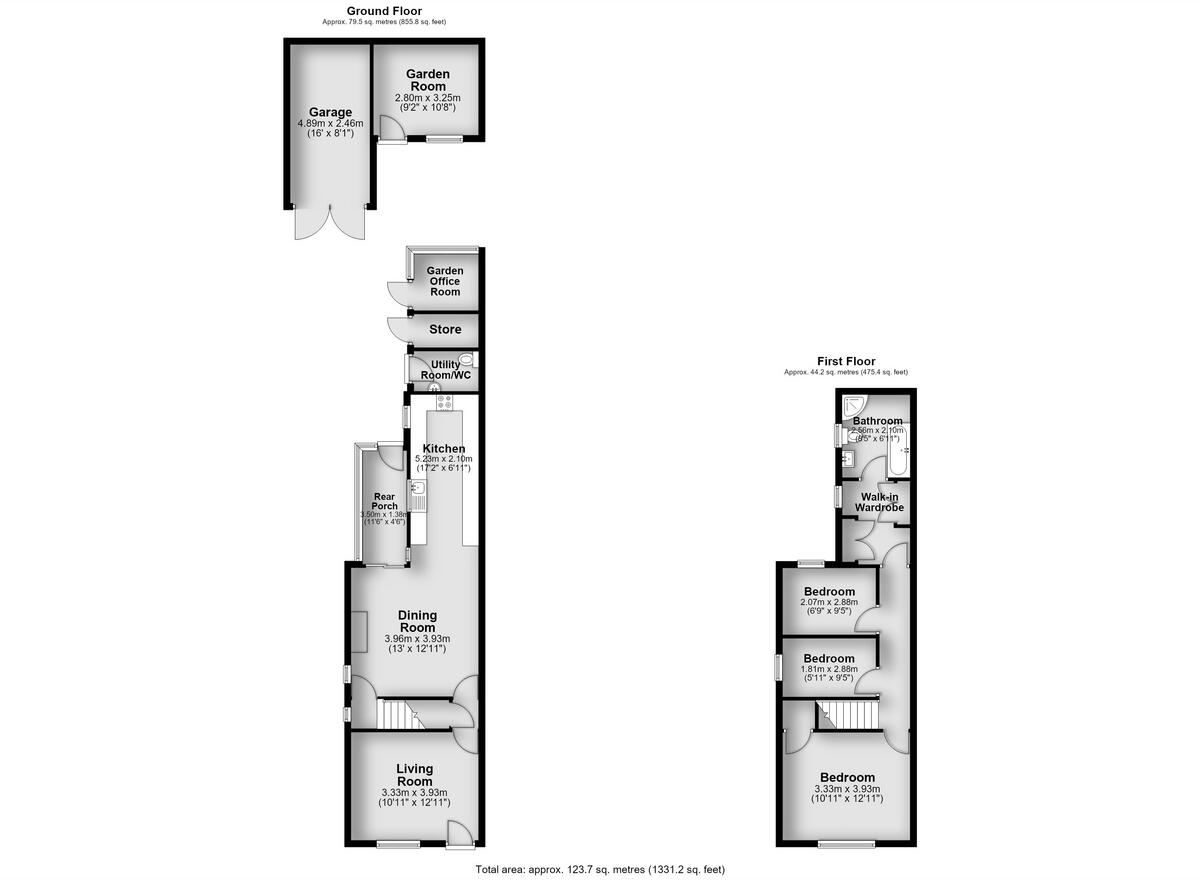 Laverick Road, Jacksdale, NG16 floorplan