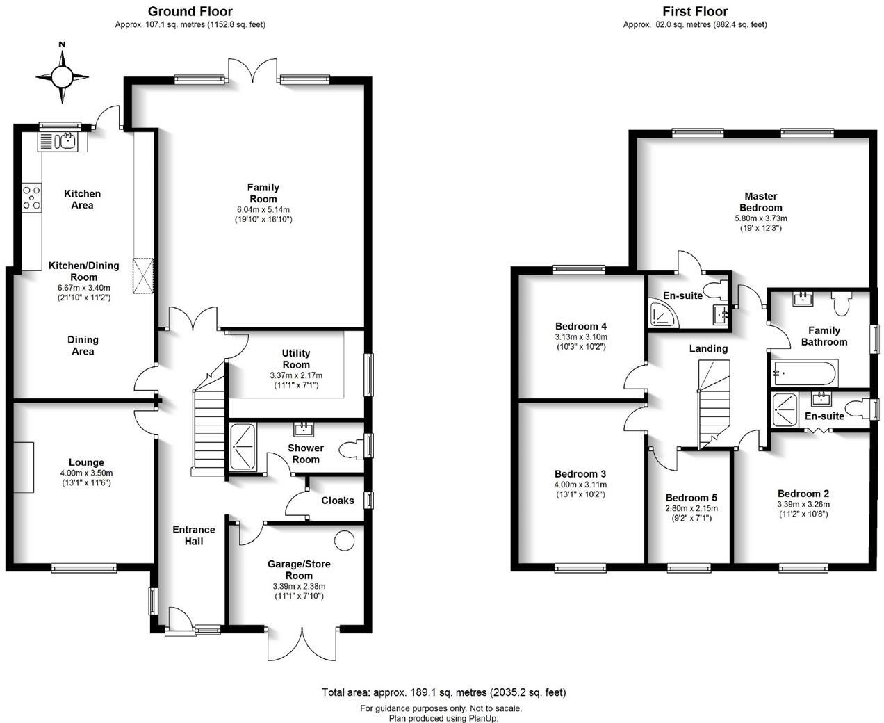 Briar Road, Marshalswick, St Albans floorplan