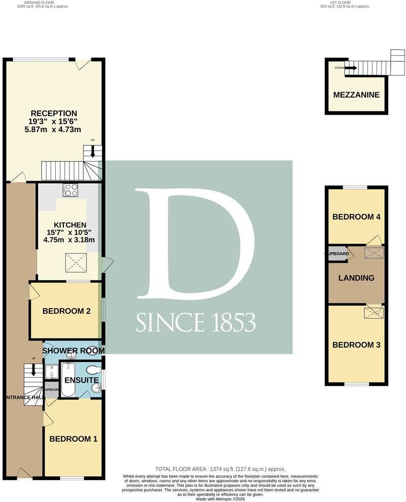 Covert Road, Reydon, Southwold floorplan