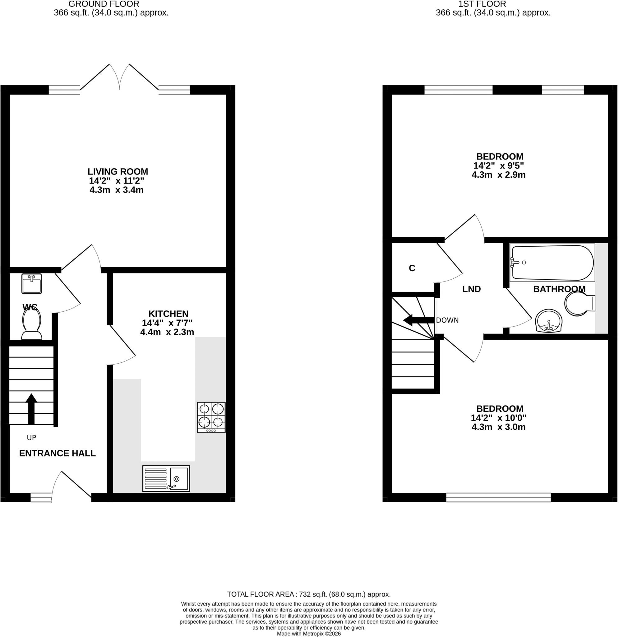 Jubilee Close, Longbridge, Birmingham floorplan