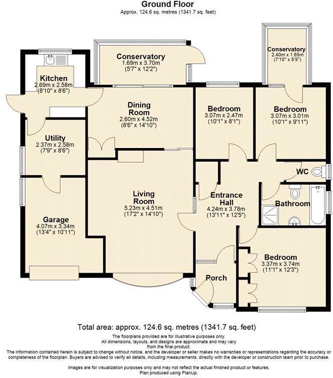 Walton Avenue, Much Wenlock floorplan