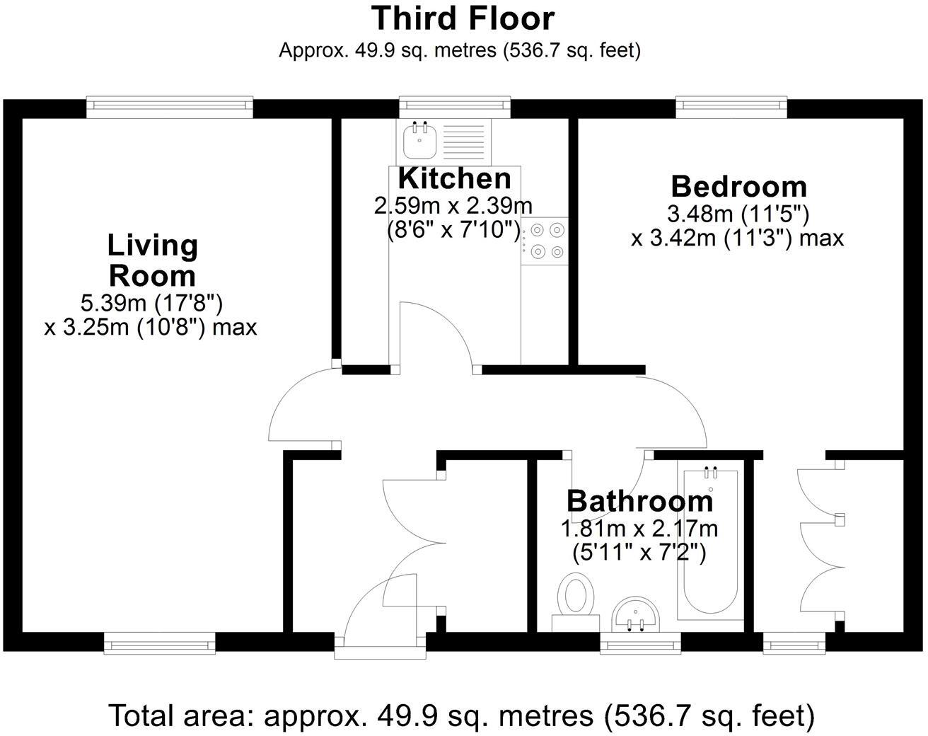 Aldeburgh Lodge, St. Peters Road floorplan