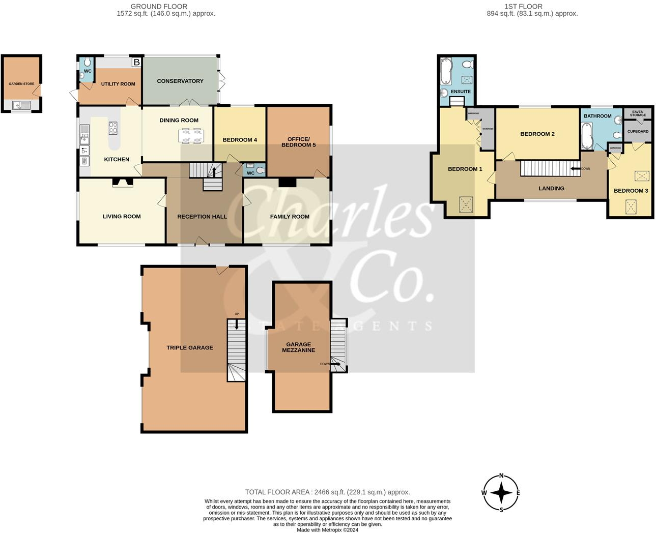 St. Helens Down, Hastings floorplan