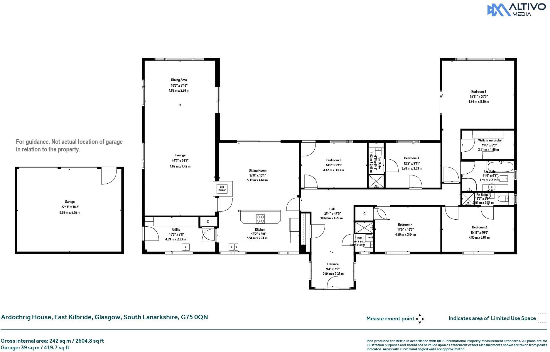 East Kilbride, Glasgow, South Lanarkshire floorplan