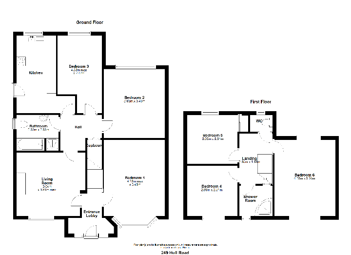 Hull Road, York floorplan