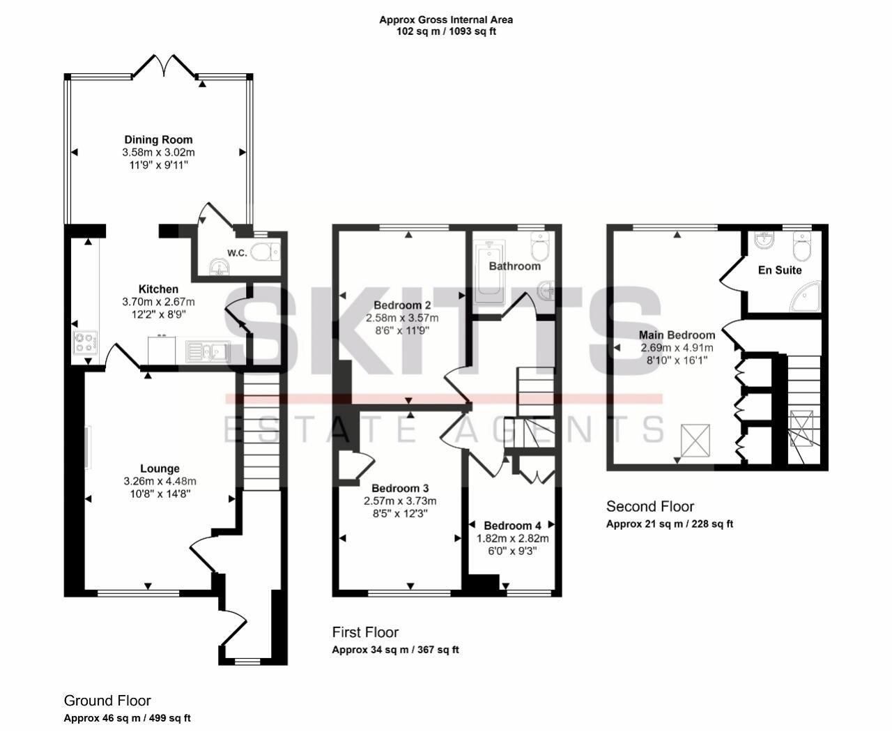 Borrow Street, Willenhall, West Midlands, WV13 floorplan