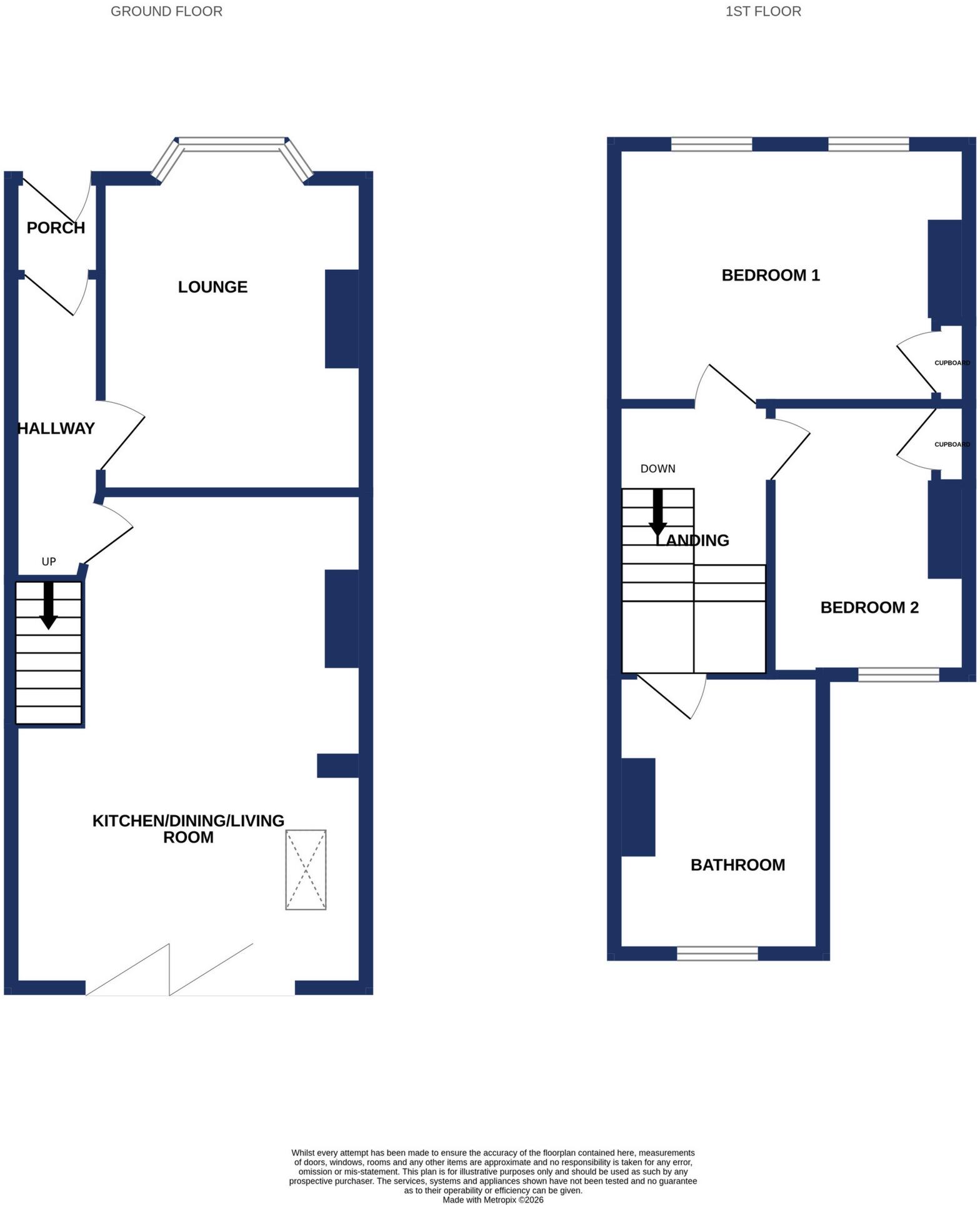 Buller Road, St Thomas, EX4 floorplan
