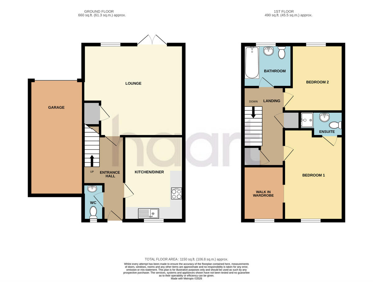 Honeymead Road, Wimblington floorplan