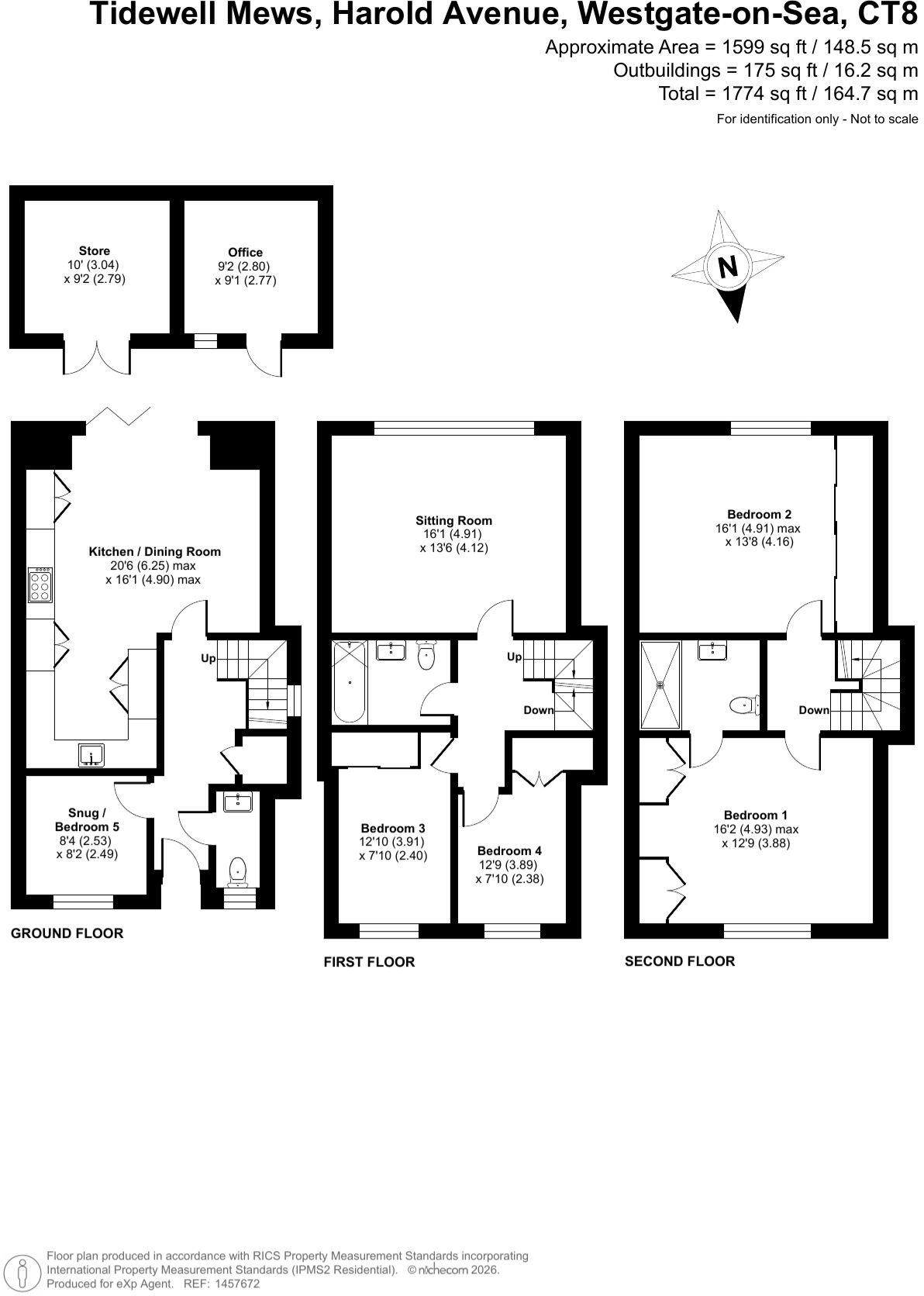 2, Tidewell Mews, Harold Avenue, Westgate-on-sea floorplan