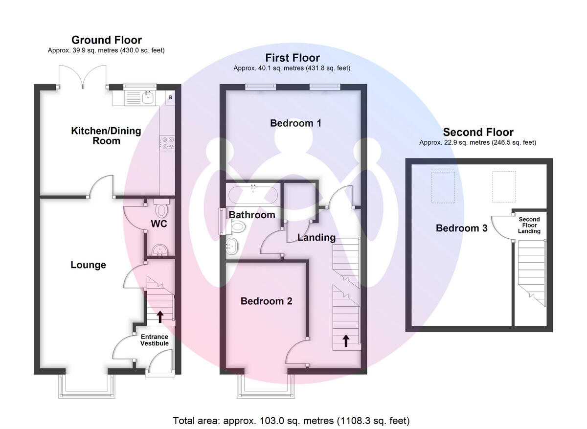 Talwrn Road, Llangefni, Anglesey, LL77 floorplan