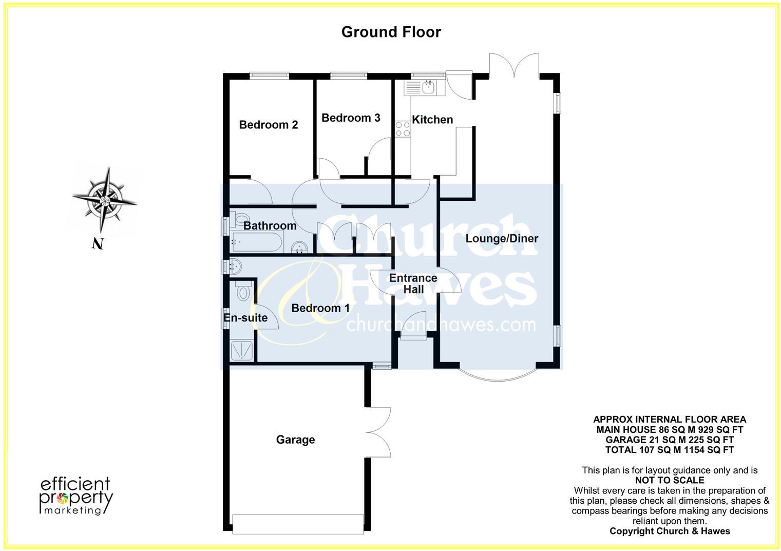 Wood Dale, Great Baddow, Chelmsford floorplan