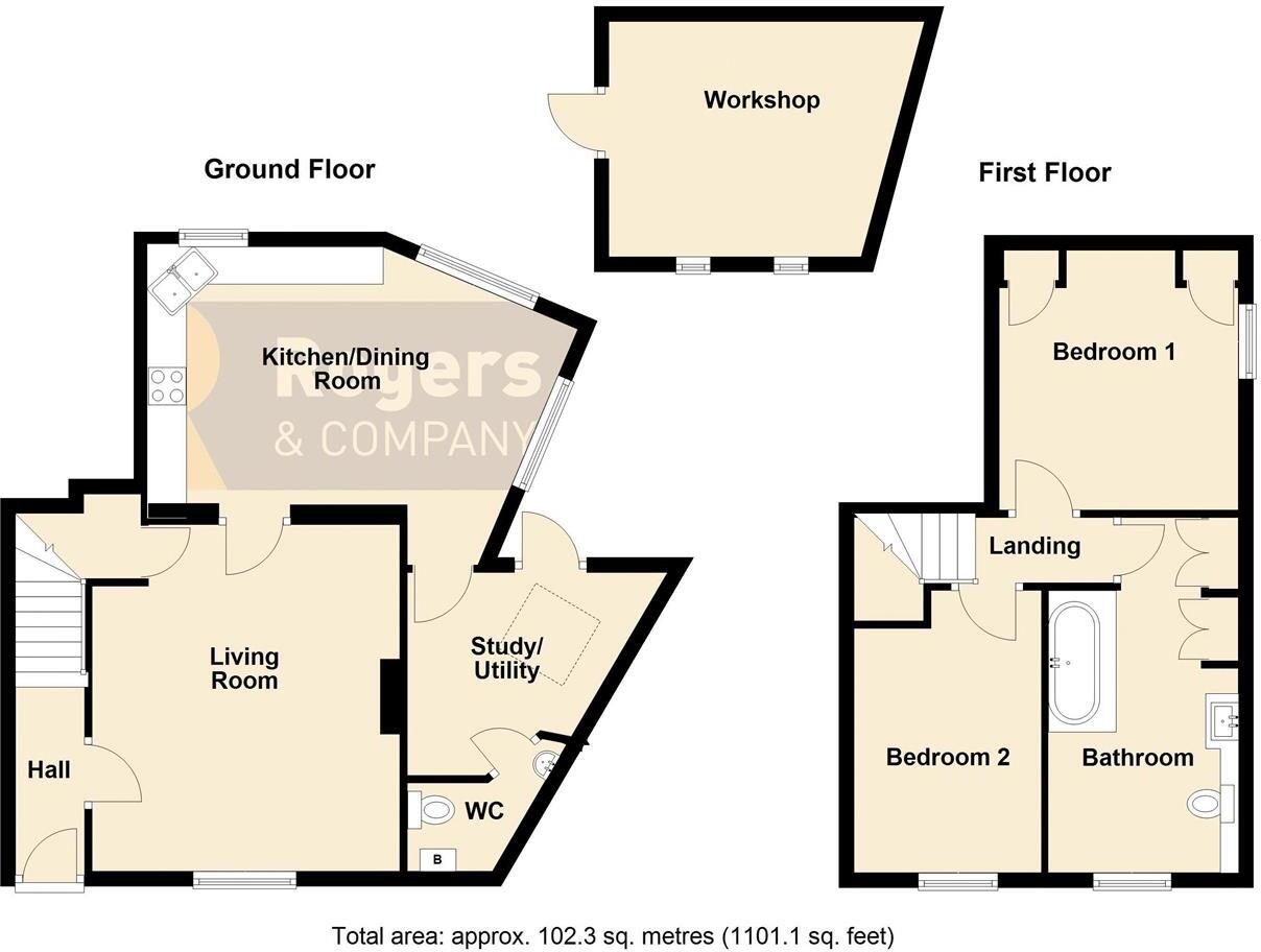 Vallis Road, Frome floorplan