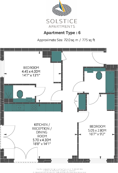Solstice Apartments, Milton Keynes Milton Keynes MK9 floorplan