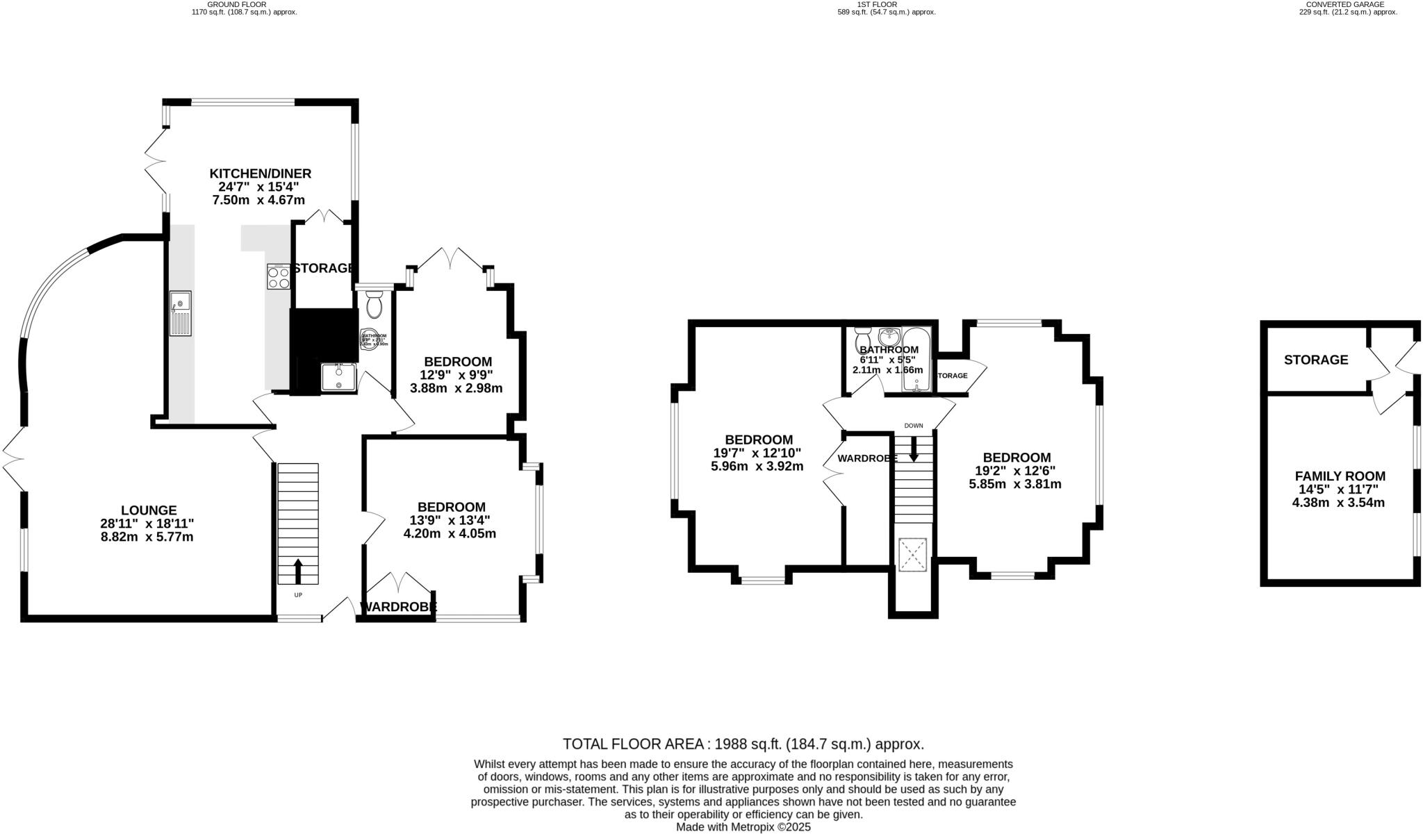Harpenden Lane, Redbourn, St. Albans, Hertfordshire, AL3 floorplan