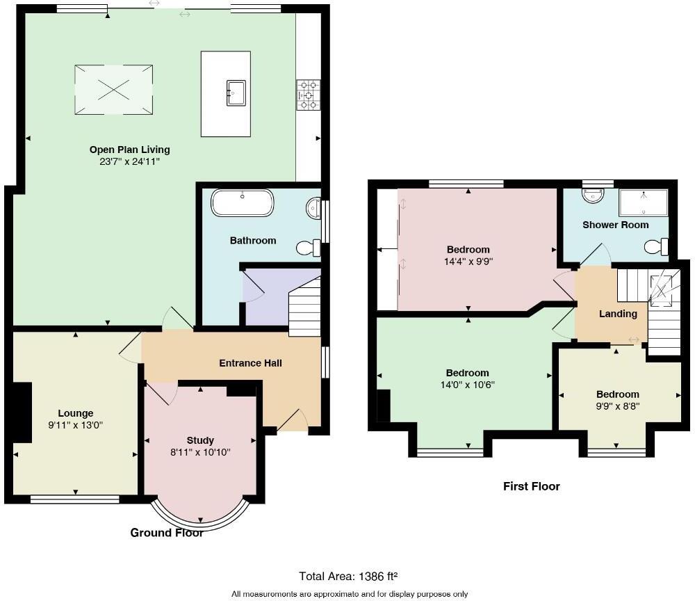 Golden Riddy, Linslade floorplan