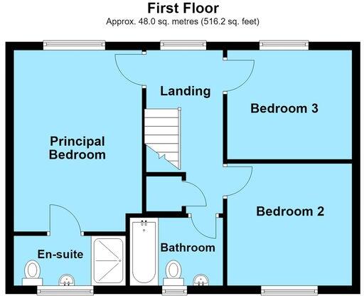 Broadleaf Road, Lutterworth, LE17 floorplan