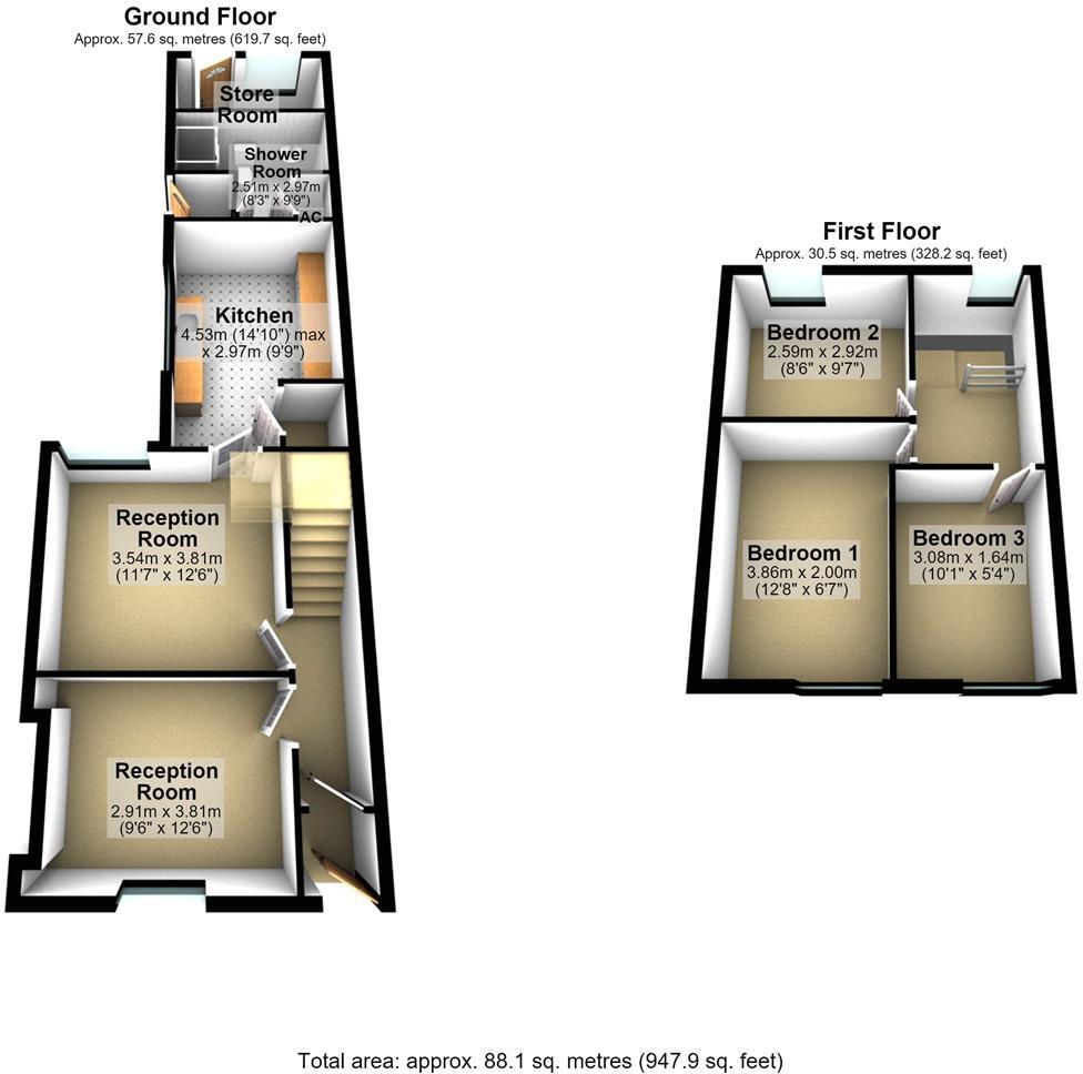 Swansea Road, Llanelli floorplan