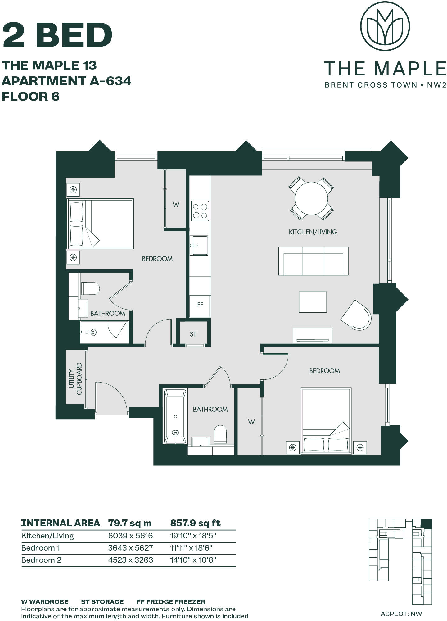 Aviator Drive London NW2 floorplan