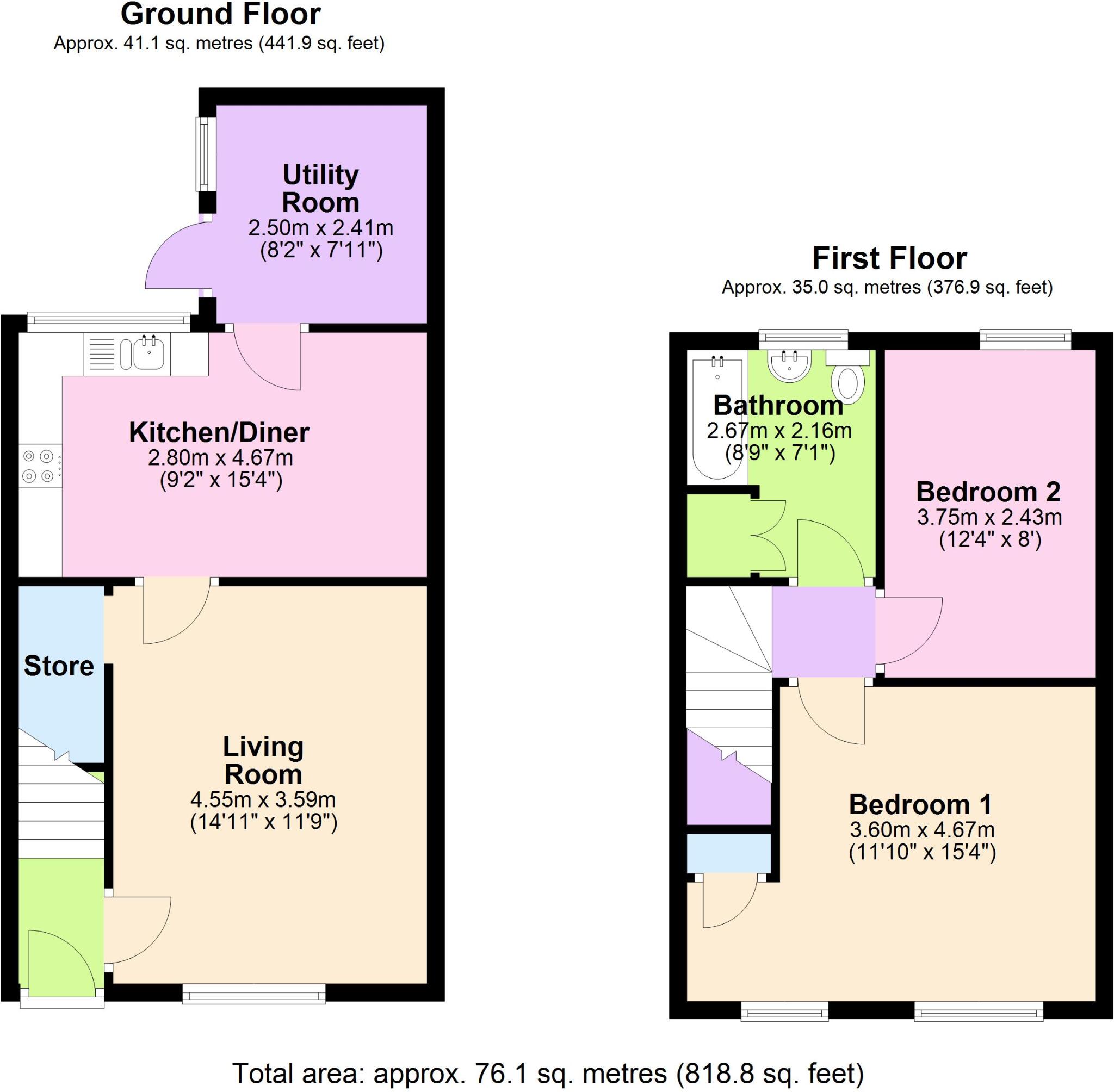 Hackett Avenue, Bootle, L20 floorplan