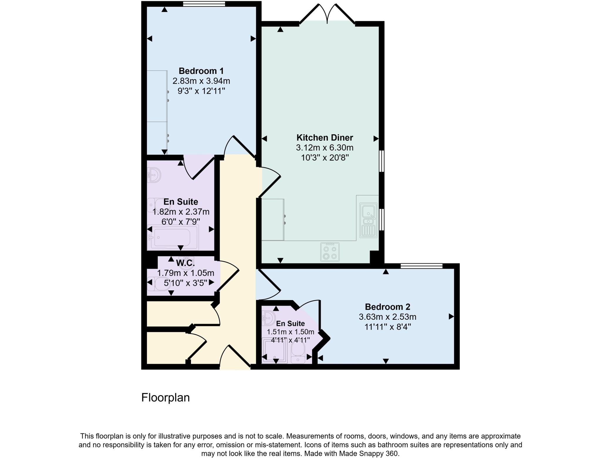 Hiltingbury floorplan