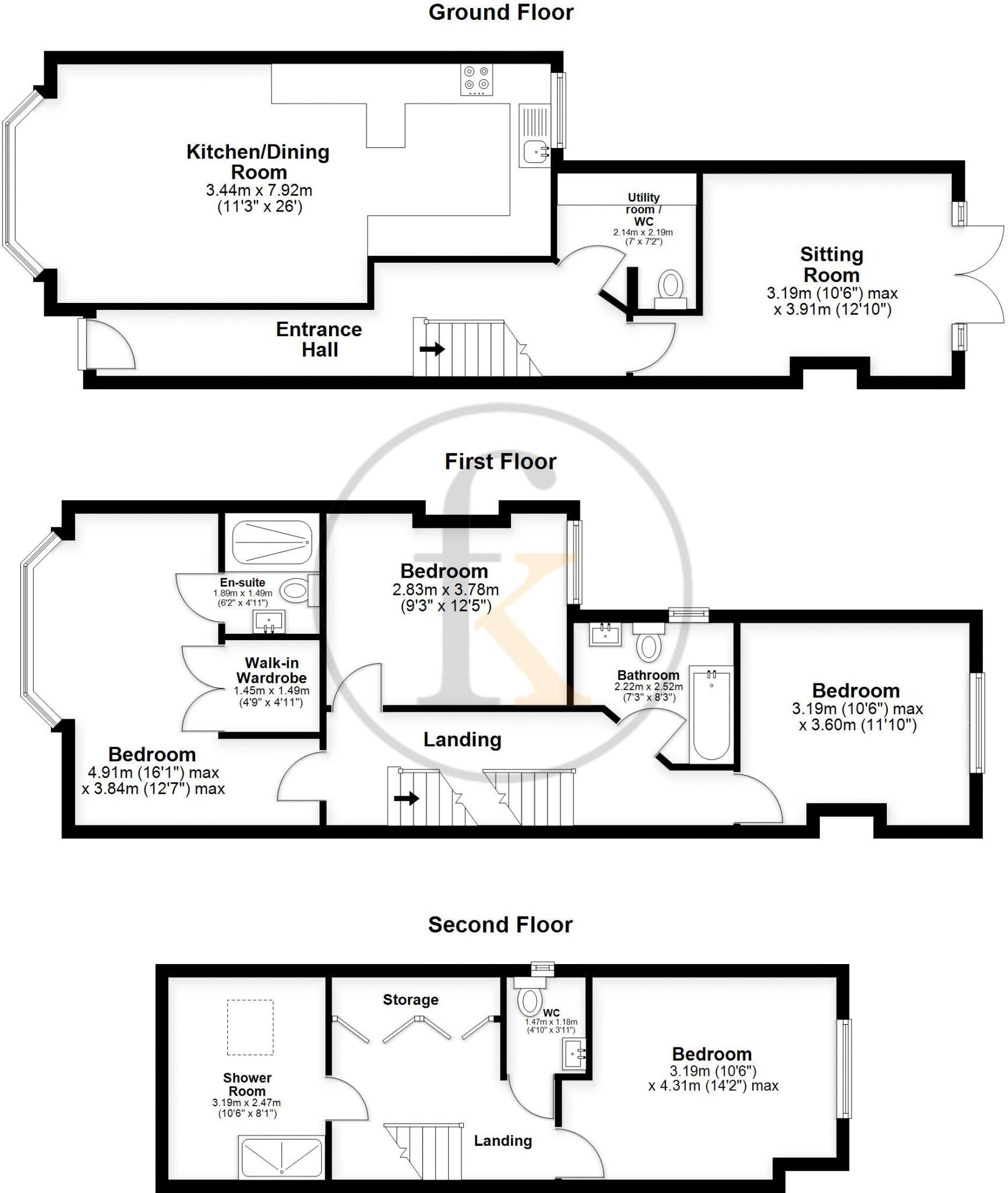 Queens Crescent, Southsea floorplan