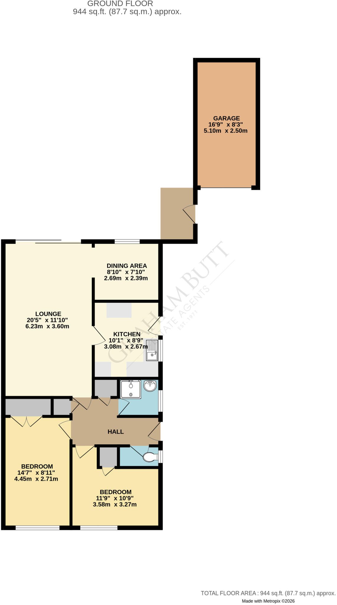 Beaumont Park, Littlehampton, West Sussex floorplan