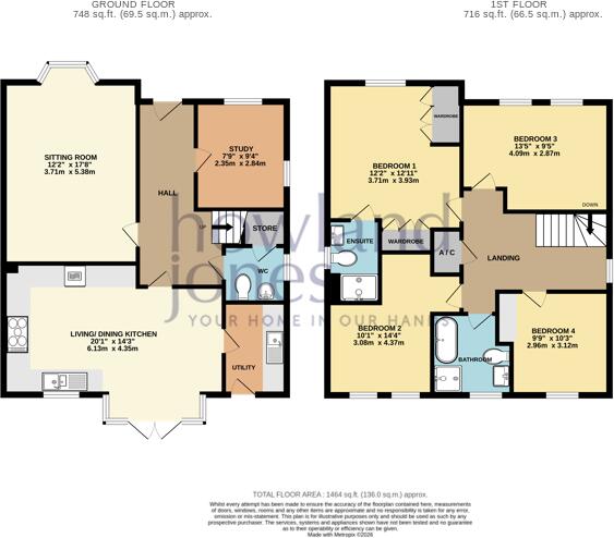 Potters Way, Swadlincote floorplan