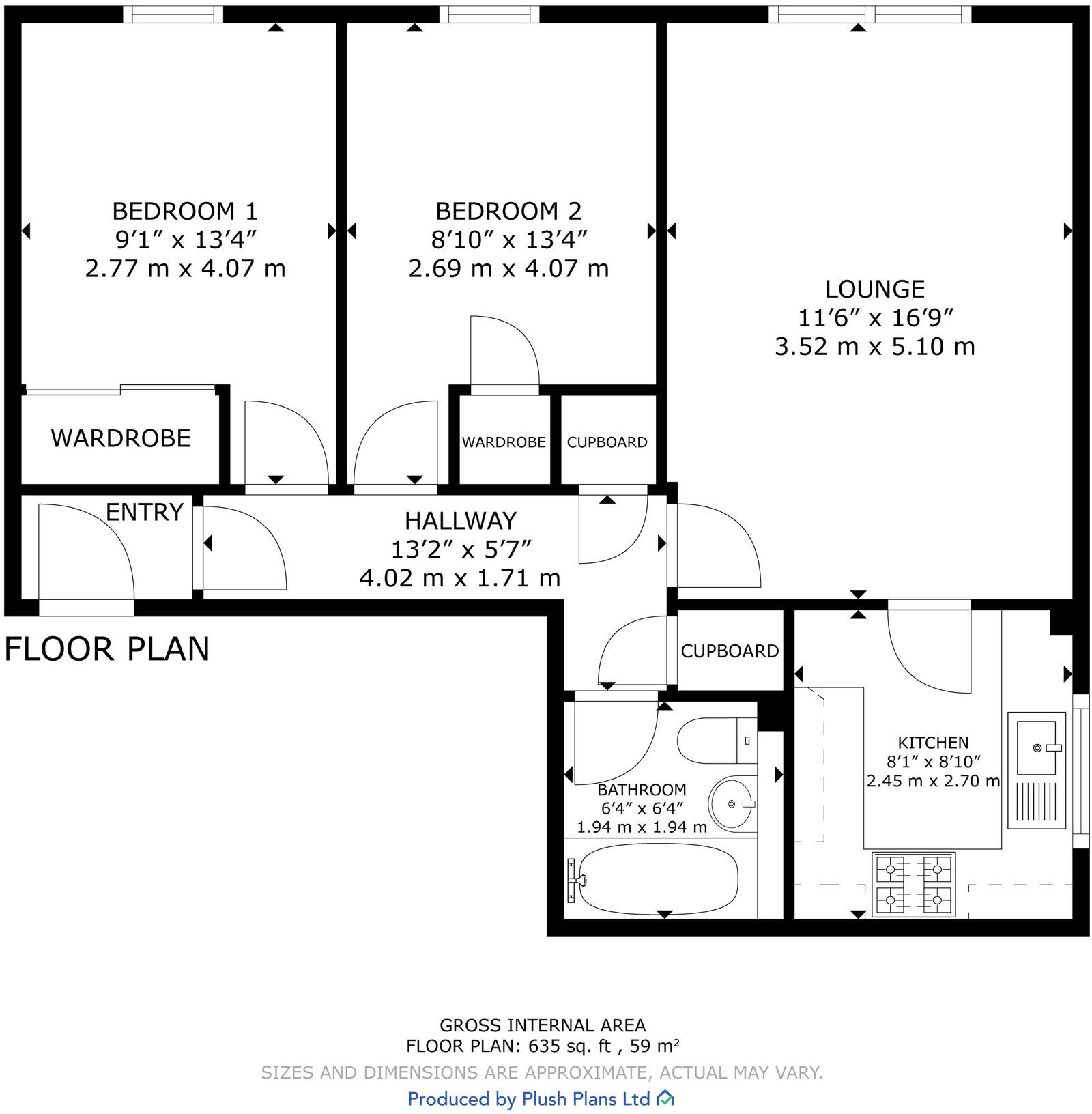 Henry Street, Barrhead, Glasgow, East Renfrewshire floorplan