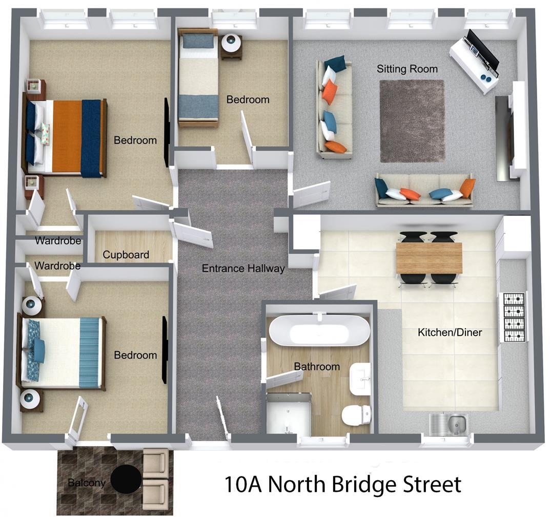 North Bridge Street, Hawick floorplan