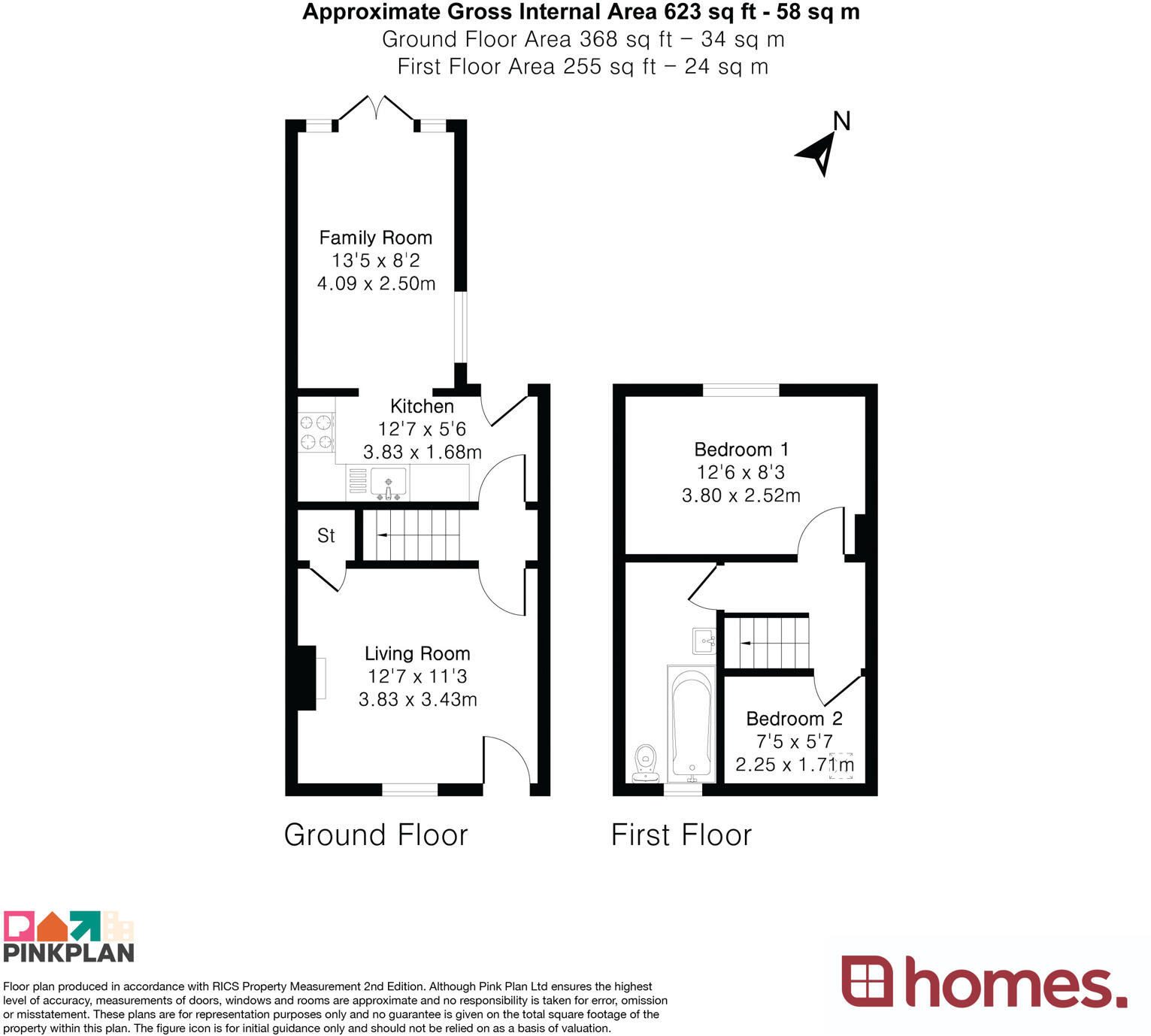 The Street, Wrecclesham, Farnham, Surrey floorplan