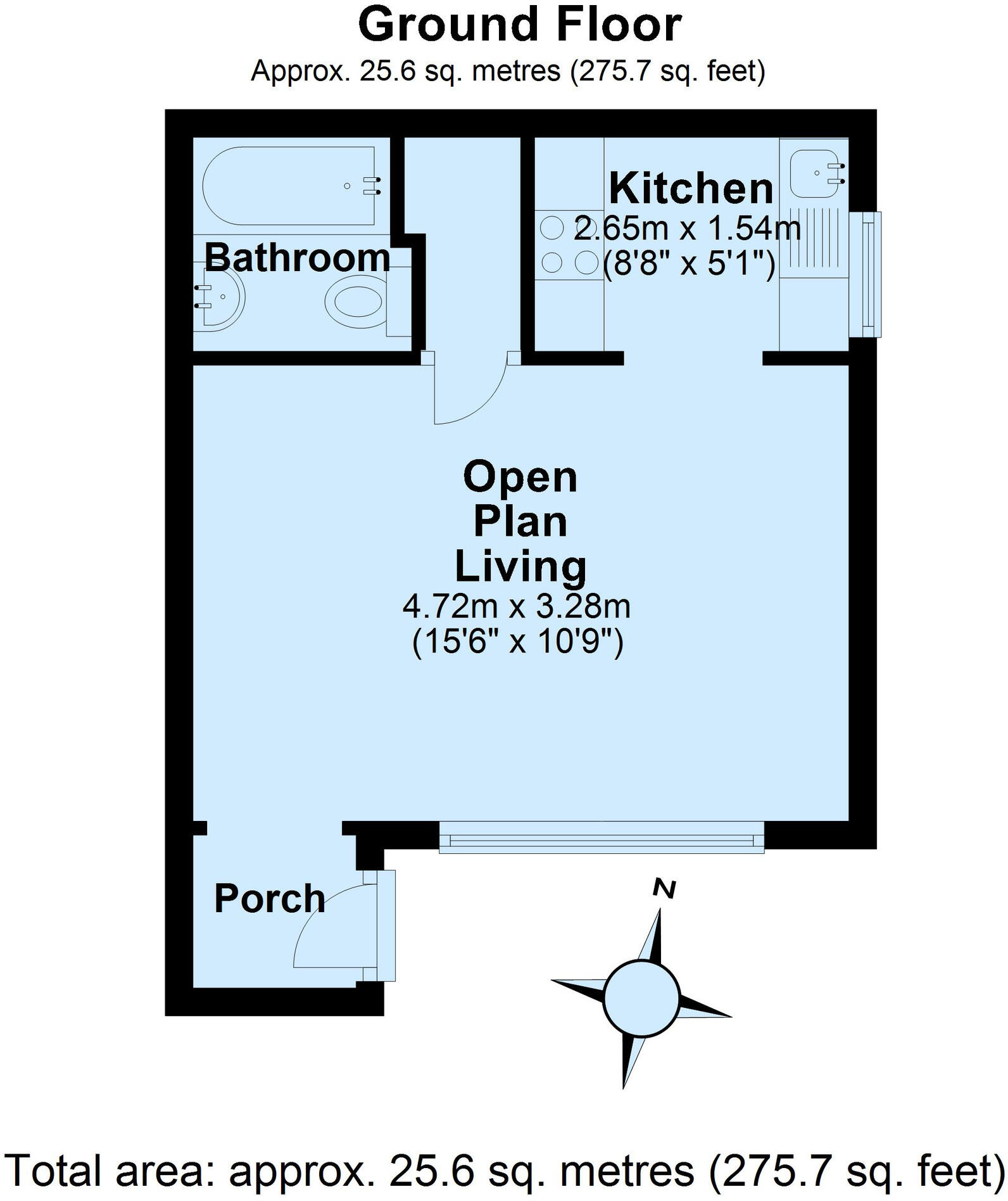 Devon Road, Salcombe floorplan