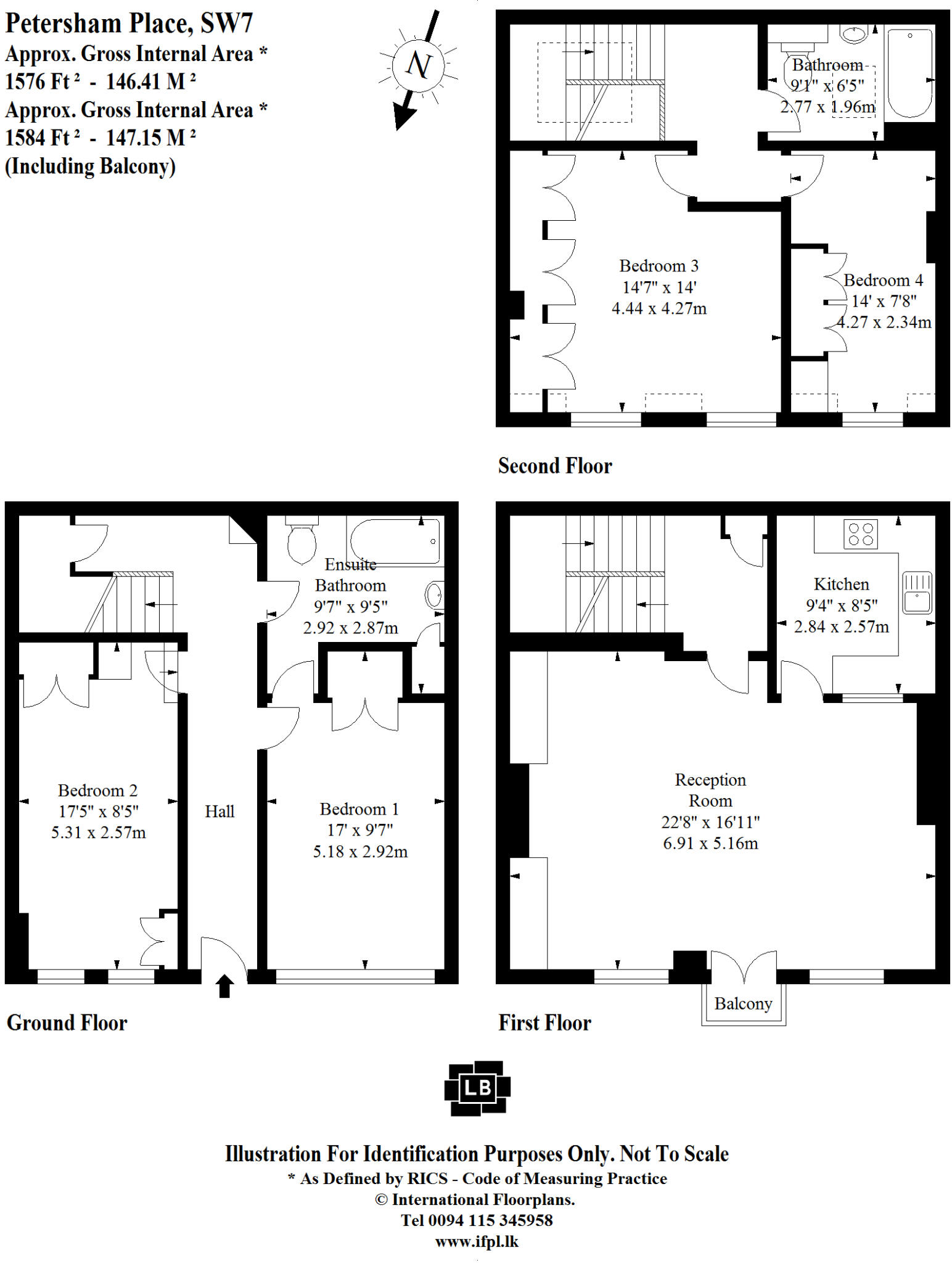 Petersham Place, London, SW7 floorplan